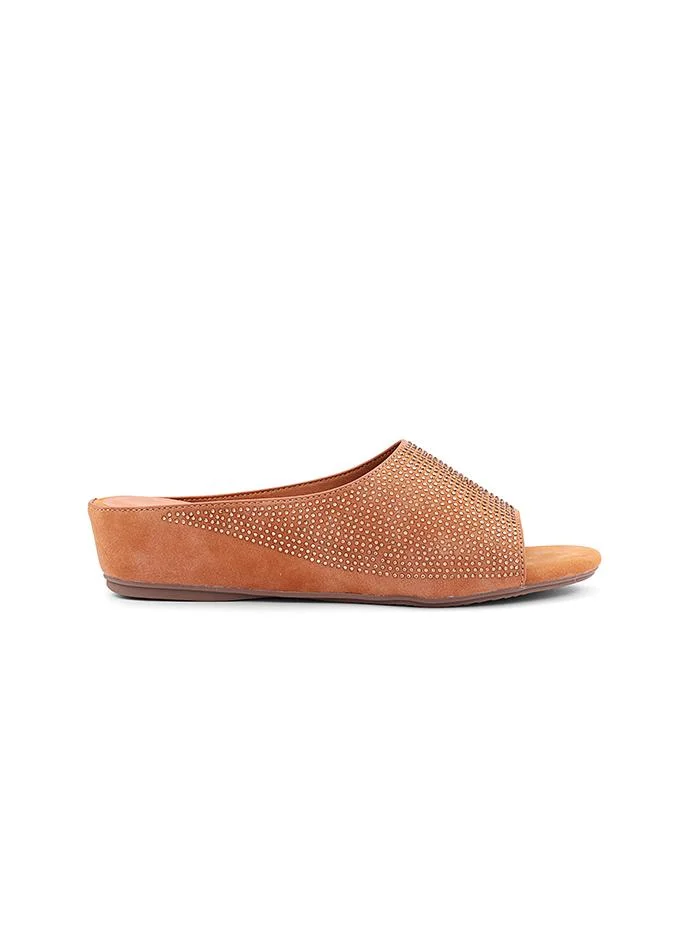 Cuple Women Perforated Mule Flats